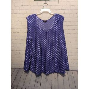 Romans new sleeveless blouse size 34w